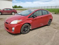 Salvage cars for sale at Portland, MI auction: 2010 Toyota Prius