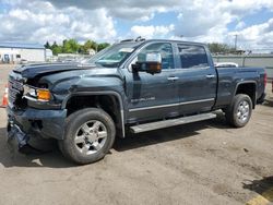 Salvage cars for sale from Copart Pennsburg, PA: 2018 GMC Sierra K3500 Denali