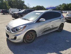 Salvage cars for sale at Ocala, FL auction: 2012 Hyundai Accent GLS