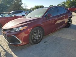 Salvage cars for sale from Copart Ocala, FL: 2021 Toyota Camry XLE