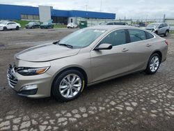 Salvage cars for sale at Woodhaven, MI auction: 2023 Chevrolet Malibu LT