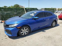 Salvage cars for sale from Copart Orlando, FL: 2017 Honda Civic LX