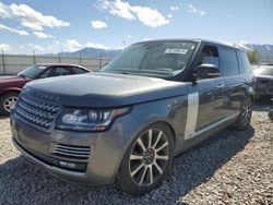 Salvage cars for sale from Copart Magna, UT: 2015 Land Rover Range Rover Autobiography