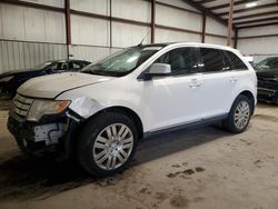 Salvage cars for sale at Pennsburg, PA auction: 2008 Ford Edge Limited