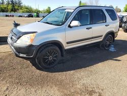 Honda crv Vehiculos salvage en venta: 2002 Honda CR-V EX