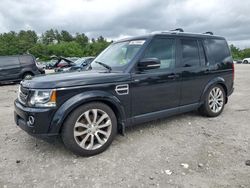 Salvage cars for sale at Mendon, MA auction: 2014 Land Rover LR4 HSE Luxury