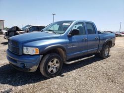 Salvage cars for sale from Copart Temple, TX: 2004 Dodge RAM 1500 ST