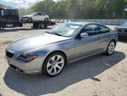 BMW 650 i Vehiculos salvage en venta: 2006 BMW 650 I