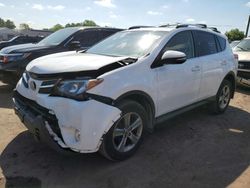 Salvage cars for sale from Copart Hillsborough, NJ: 2015 Toyota Rav4 XLE