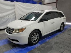 Salvage cars for sale at Dunn, NC auction: 2013 Honda Odyssey EXL
