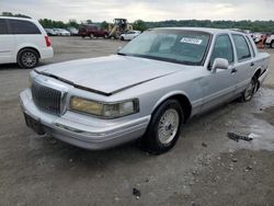 Salvage cars for sale at Cahokia Heights, IL auction: 1995 Lincoln Town Car Signature