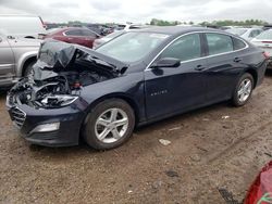 Salvage cars for sale from Copart Elgin, IL: 2022 Chevrolet Malibu LS