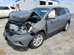Salvage cars for sale at Mcfarland, WI auction: 2019 Chevrolet Equinox LT
