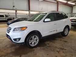 Salvage cars for sale at Mocksville, NC auction: 2012 Hyundai Santa FE Limited