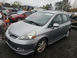Salvage cars for sale at New Britain, CT auction: 2008 Honda FIT Sport