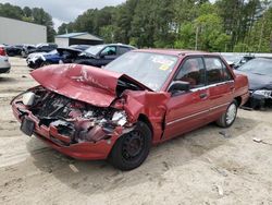 Salvage cars for sale at auction: 1991 Mercury Tracer