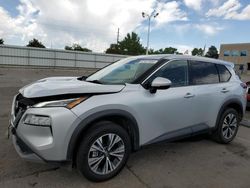 Salvage cars for sale at Littleton, CO auction: 2021 Nissan Rogue SV