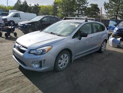 Salvage cars for sale from Copart Denver, CO: 2014 Subaru Impreza