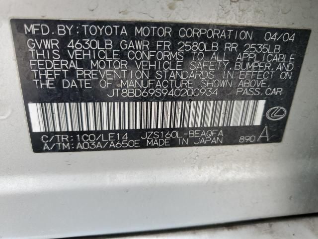 2004 Lexus GS 300