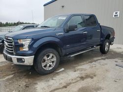 Salvage cars for sale at Franklin, WI auction: 2016 Ford F150 Supercrew