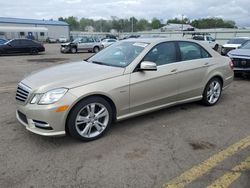 Mercedes-Benz e 350 4matic salvage cars for sale: 2012 Mercedes-Benz E 350 4matic