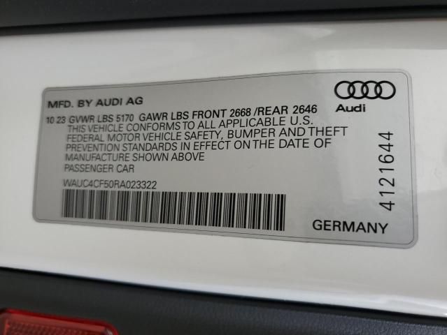 2024 Audi S5 Premium Plus