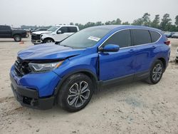 Salvage cars for sale from Copart Houston, TX: 2022 Honda CR-V EX