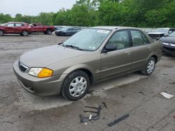 Salvage cars for sale at Ellwood City, PA auction: 1999 Mazda Protege DX