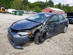 Vehiculos salvage en venta de Copart Mendon, MA: 2018 Toyota Corolla L