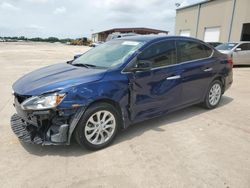 Salvage cars for sale from Copart Wilmer, TX: 2018 Nissan Sentra S