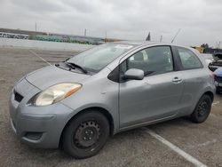 Salvage cars for sale from Copart Van Nuys, CA: 2010 Toyota Yaris