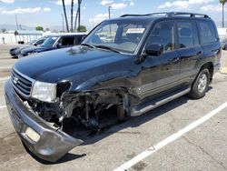 Salvage cars for sale at Van Nuys, CA auction: 1999 Toyota Land Cruiser