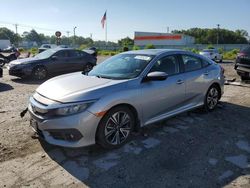 Honda salvage cars for sale: 2016 Honda Civic EX