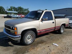 Salvage cars for sale from Copart Spartanburg, SC: 1989 Chevrolet GMT-400 C1500