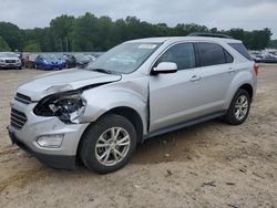 Salvage cars for sale at Conway, AR auction: 2017 Chevrolet Equinox LT