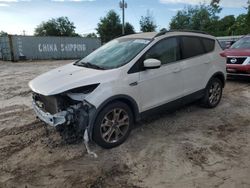 Salvage cars for sale from Copart Midway, FL: 2015 Ford Escape SE