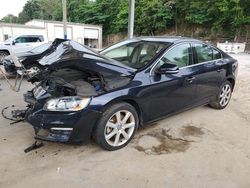 Salvage cars for sale at Hueytown, AL auction: 2016 Volvo S60 Premier