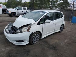 Salvage cars for sale from Copart Denver, CO: 2012 Honda FIT Sport