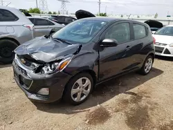 Salvage cars for sale from Copart Elgin, IL: 2020 Chevrolet Spark LS