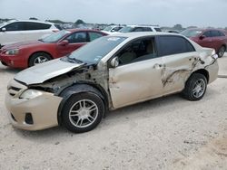 Salvage cars for sale at San Antonio, TX auction: 2011 Toyota Corolla Base