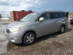 Salvage cars for sale at Homestead, FL auction: 2013 Nissan Quest S