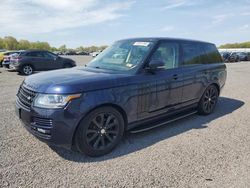 Salvage cars for sale from Copart Assonet, MA: 2014 Land Rover Range Rover HSE