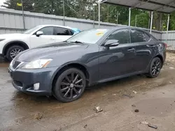 Salvage cars for sale at Austell, GA auction: 2009 Lexus IS 250