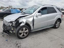 Salvage cars for sale from Copart New Orleans, LA: 2011 Mercedes-Benz ML 350