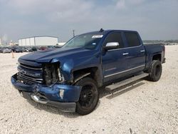 Salvage cars for sale from Copart New Braunfels, TX: 2017 Chevrolet Silverado K1500 LTZ