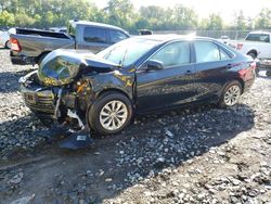 Salvage cars for sale at Waldorf, MD auction: 2017 Toyota Camry LE