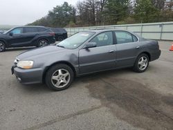 Salvage cars for sale at Brookhaven, NY auction: 2002 Acura 3.2TL