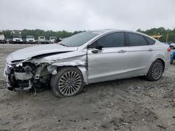 Salvage cars for sale at Ellenwood, GA auction: 2017 Ford Fusion SE