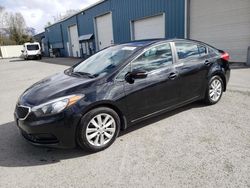 Salvage cars for sale from Copart Anchorage, AK: 2014 KIA Forte LX