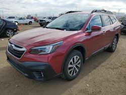 Carros salvage a la venta en subasta: 2020 Subaru Outback Premium